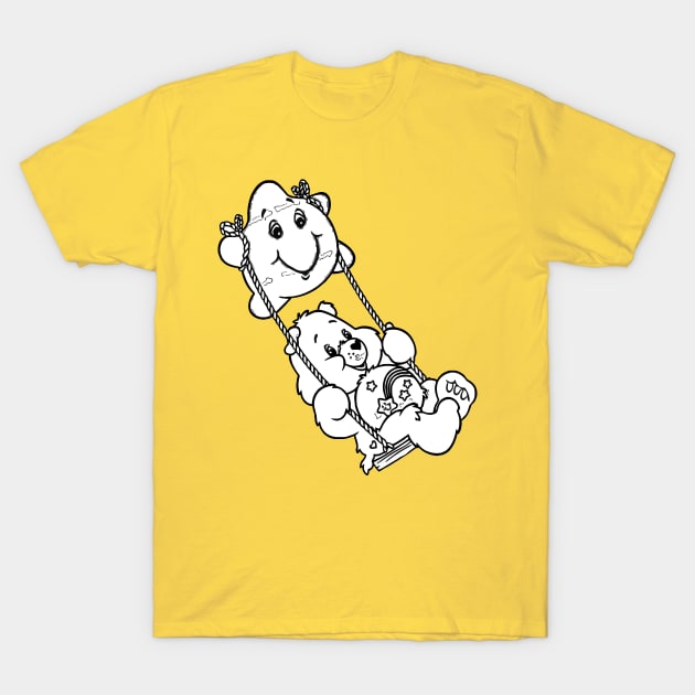 playing on a swing T-Shirt by SDWTSpodcast